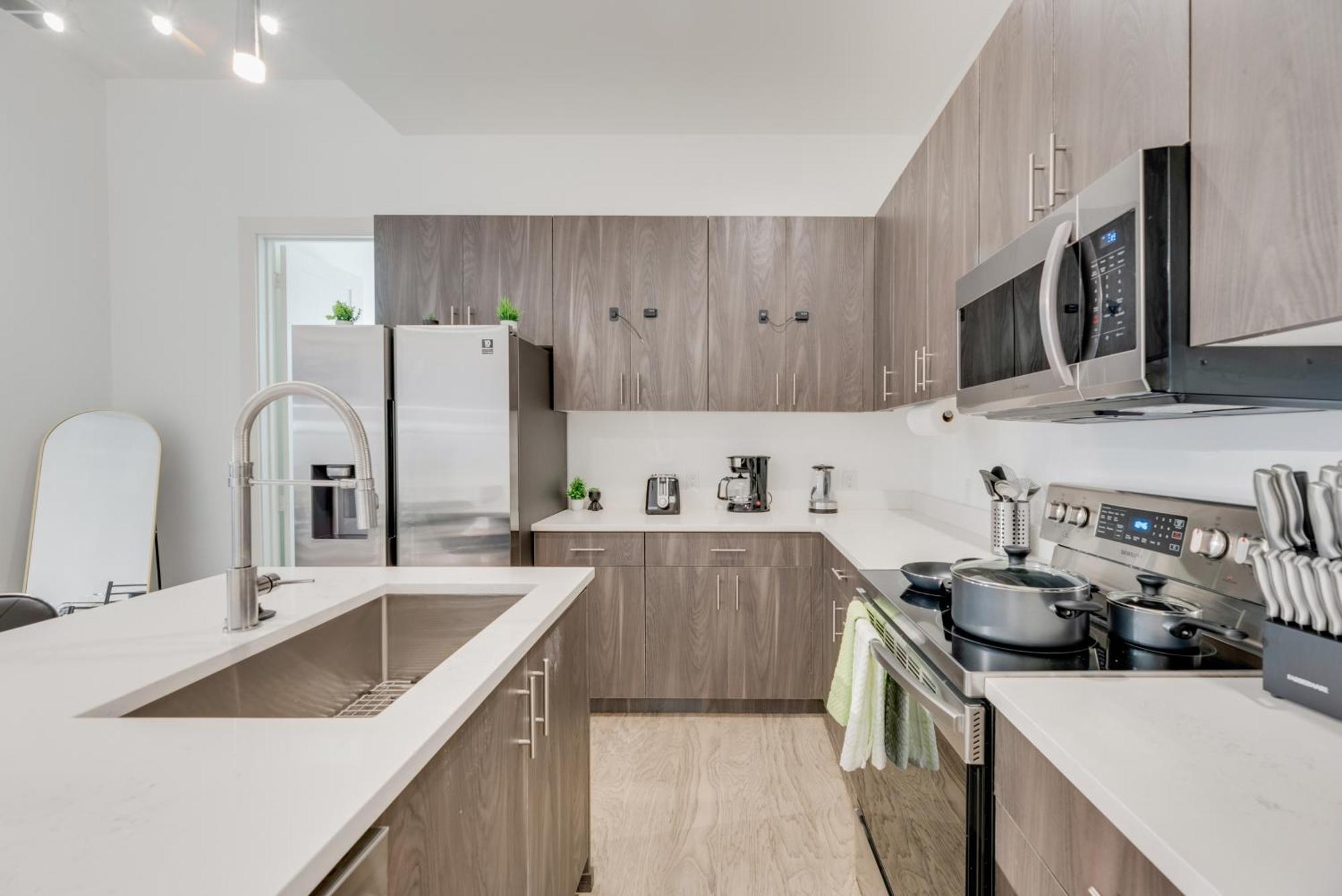 Snappy Loft Style 2br I Gym I Parking I Workspace Apartamento Dallas